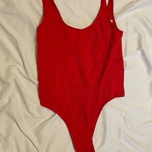 Me to We Red Bodysuit